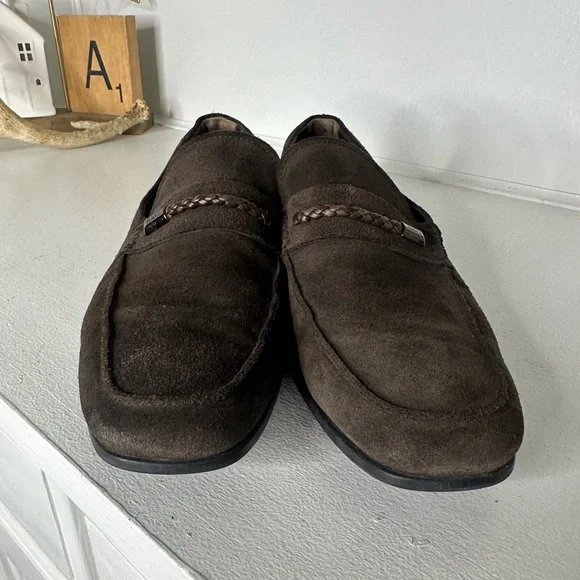 Tod’s Men’s Brown Classic Suede Loafers Size 10 – Made in Italy - Quiet Luxury - Picture 3 of 9